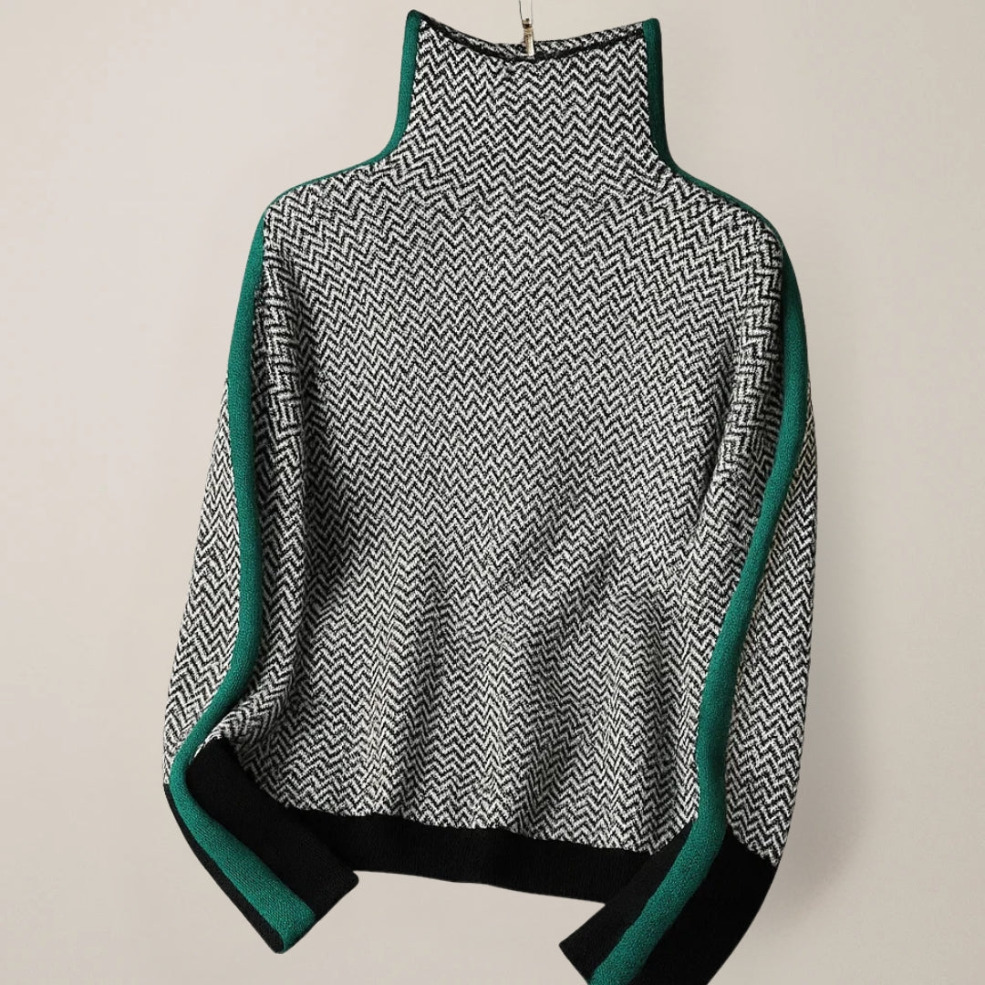 Juliette | High-collar sweater