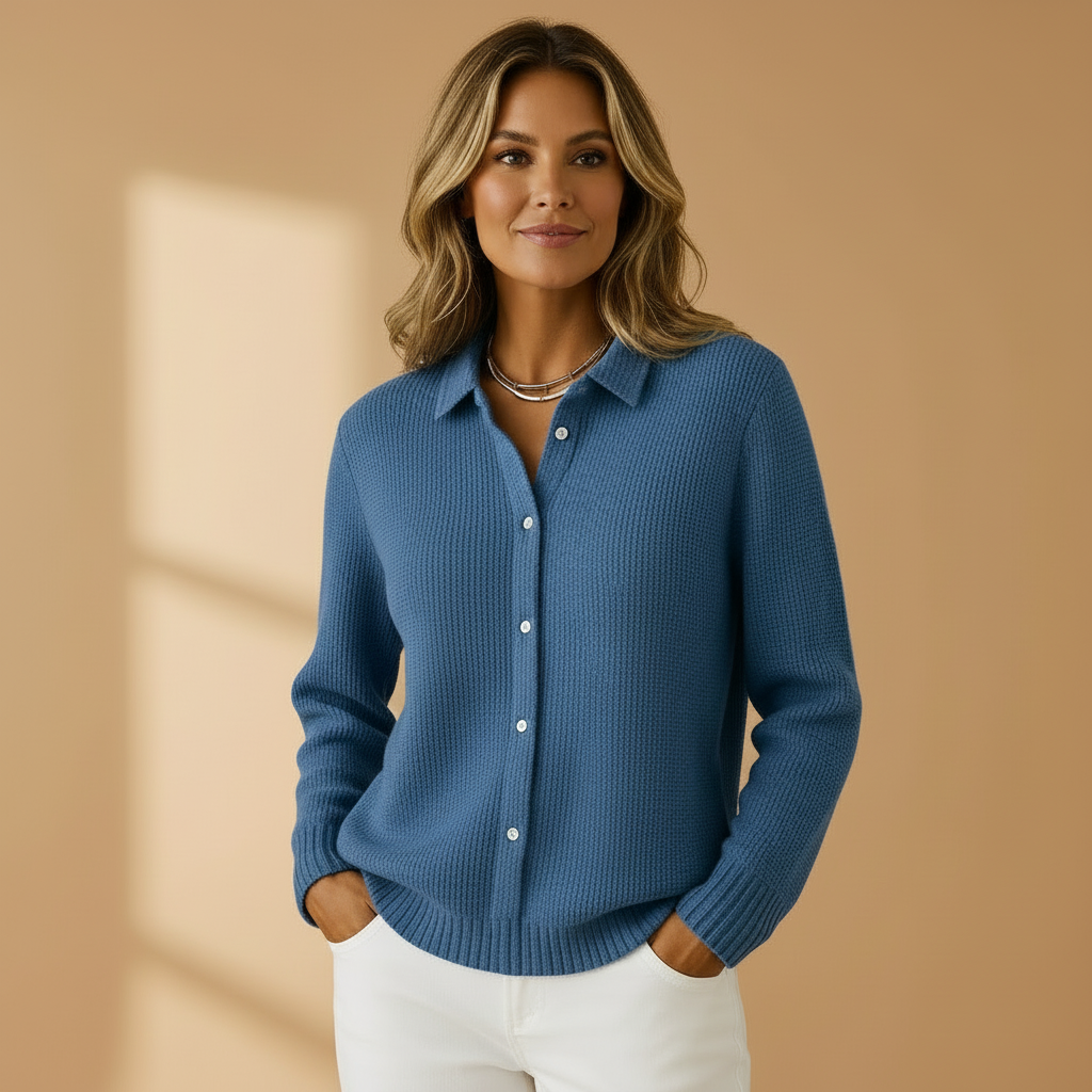Maeve | Classic Knitted Button Cardigan