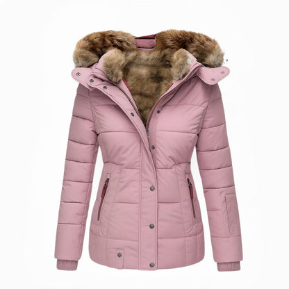 Anna™ | Warm Winter Coat with Fur Lining