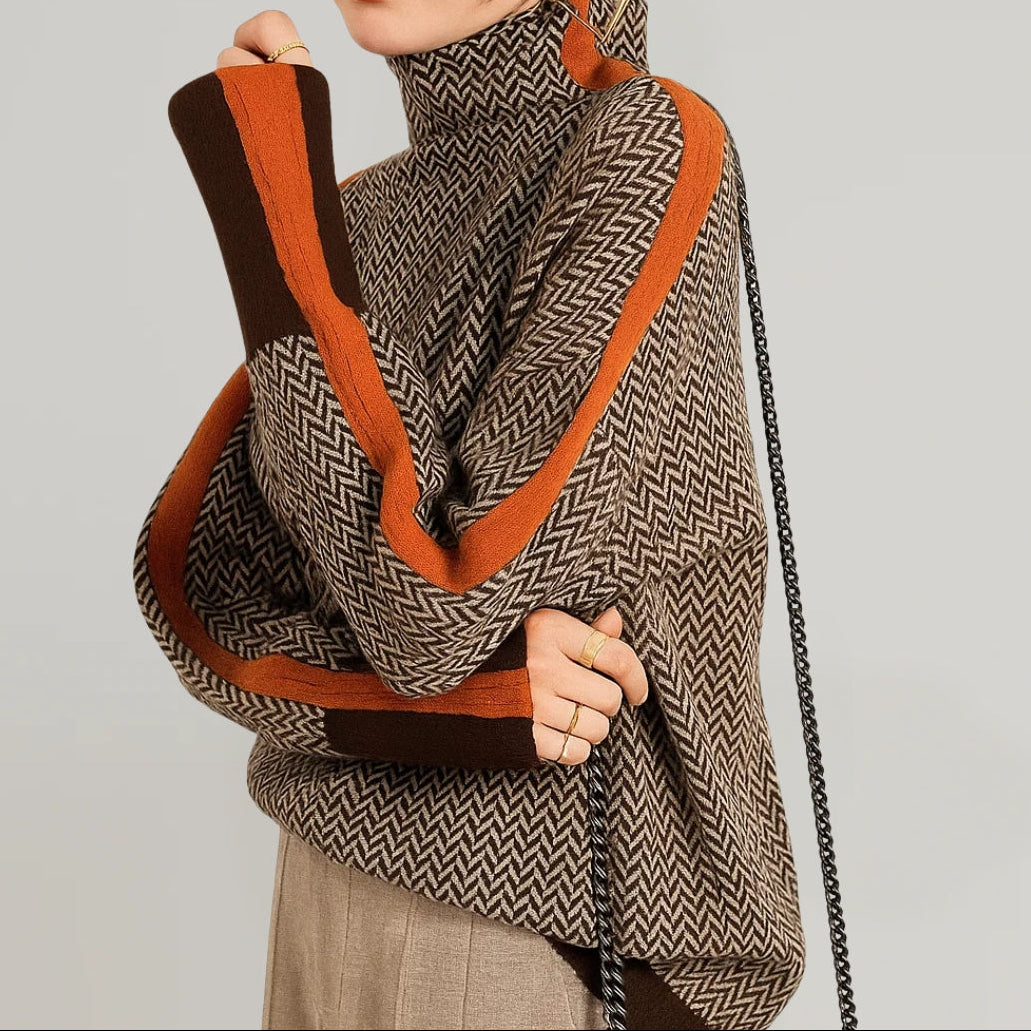 Juliette | High-collar sweater