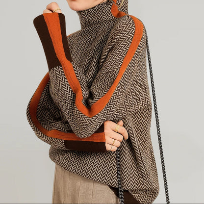 Juliette | High-collar sweater