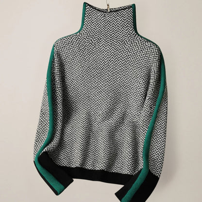Juliette | High-collar sweater