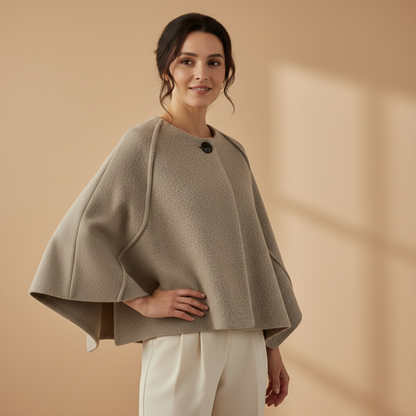 The Judith | Elegant, Warm Cropped Jacket