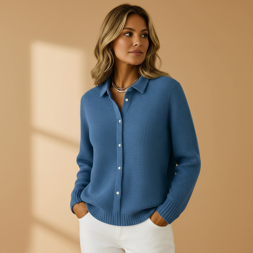 Maeve | Classic Knitted Button Cardigan