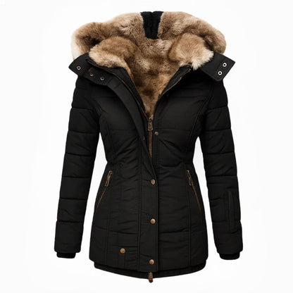 Anna™ | Warm Winter Coat with Fur Lining