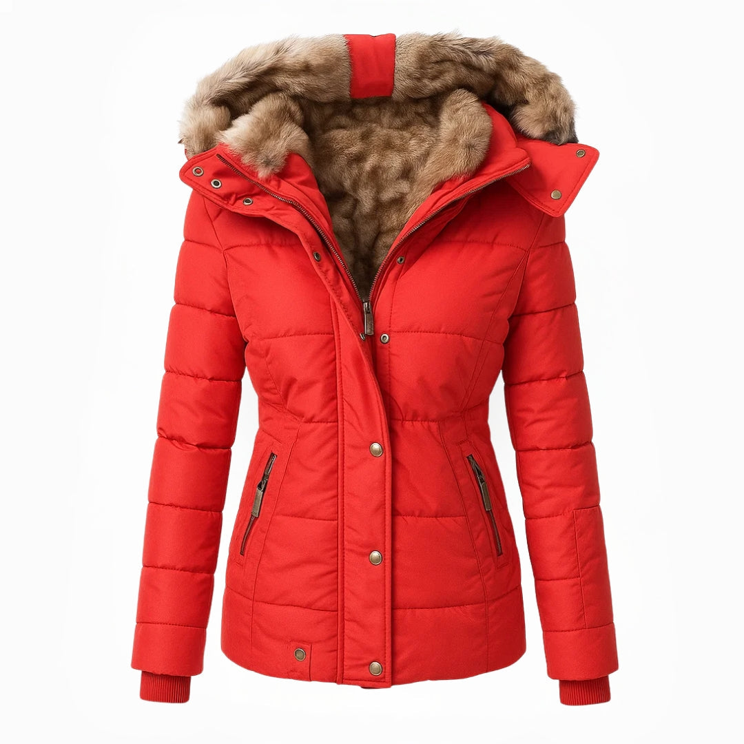 Anna™ | Warm Winter Coat with Fur Lining
