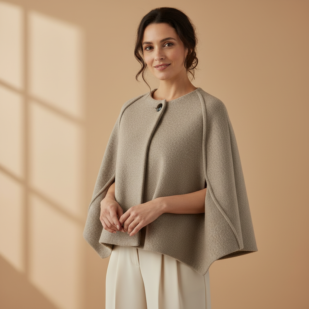 The Judith | Elegant, Warm Cropped Jacket