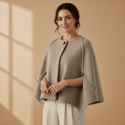 The Judith | Elegant, Warm Cropped Jacket