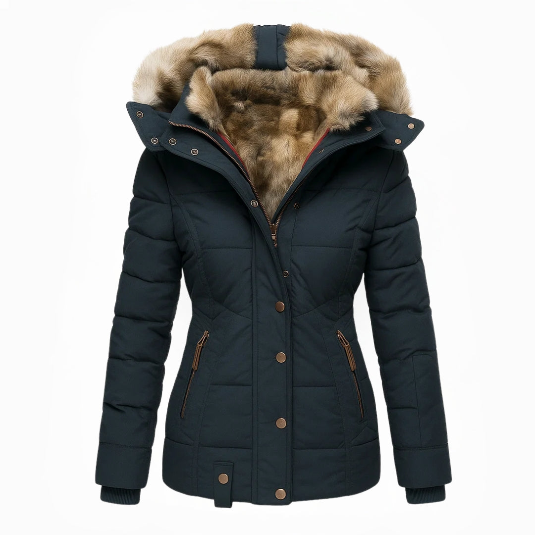 Anna™ | Warm Winter Coat with Fur Lining