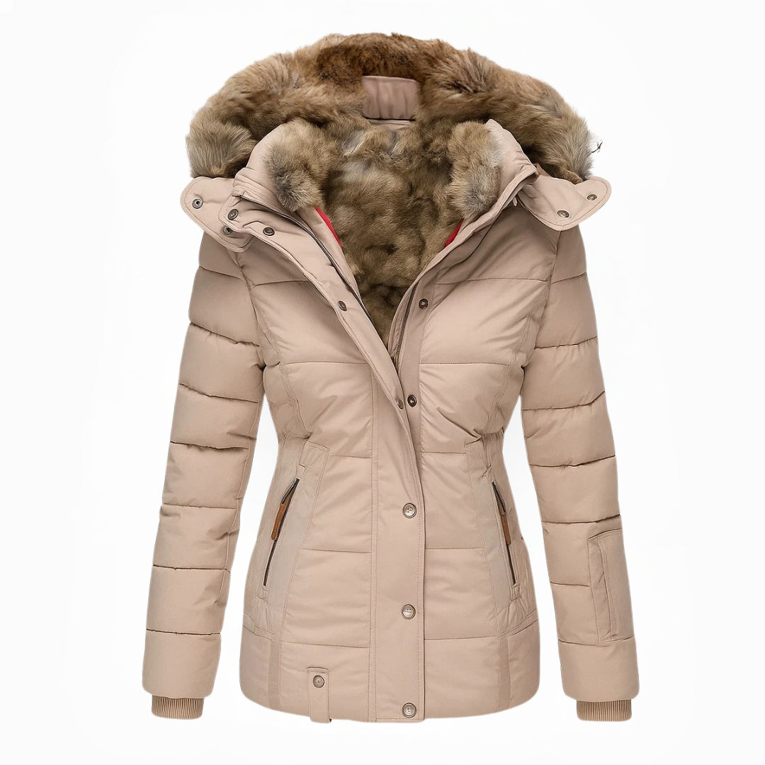 Anna™ | Warm Winter Coat with Fur Lining