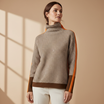 Juliette | High-collar sweater