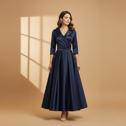 The Satin Maxi Dress | A timeless silhouette