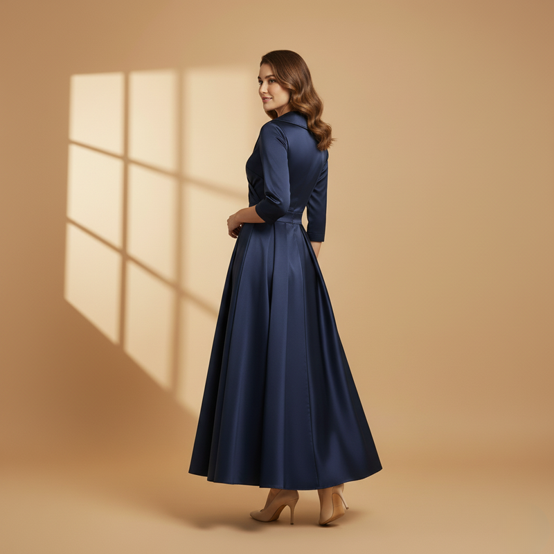 The Satin Maxi Dress | A timeless silhouette